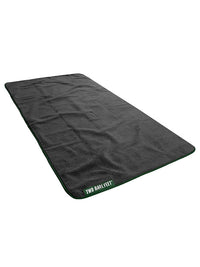 Sherpa Lined Waterproof Beach Travel Blanket (Forest/Charcoal)