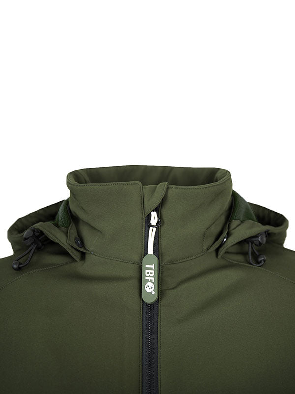 Mens Softshell Waterproof Jacket (Forest)