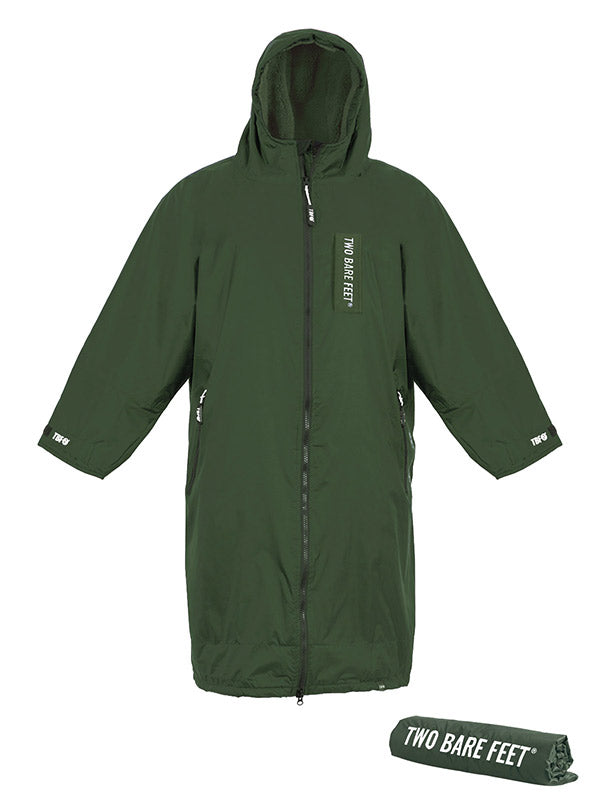 Two Bare Feet Kids Weatherproof Changing Robe with Changing Mat (Forest/Forest)