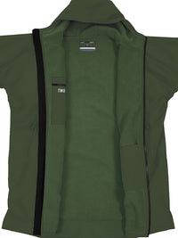 Two Bare Feet Kids Weatherproof Changing Robe with Changing Mat (Forest/Forest)