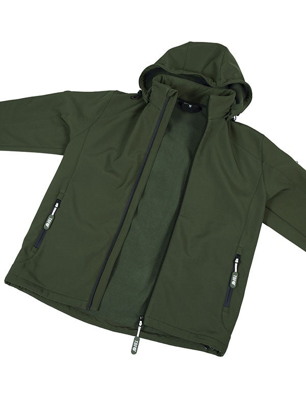 Mens Softshell Waterproof Jacket (Forest)