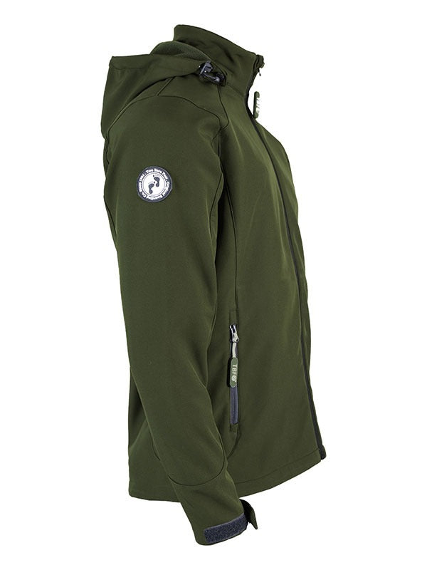 Mens Softshell Waterproof Jacket (Forest)