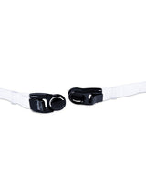 Two Bare Feet Adult Single Lens Swim Goggles (White/Blue)