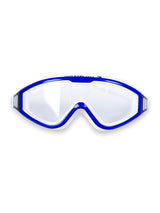 Two Bare Feet Junior Single Lens Swim Goggles (White/Blue)