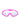 Two Bare Feet Junior Single Lens Swim Goggles (White/Raspberry)