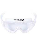 Two Bare Feet Junior Single Lens Swim Goggles (White/White)