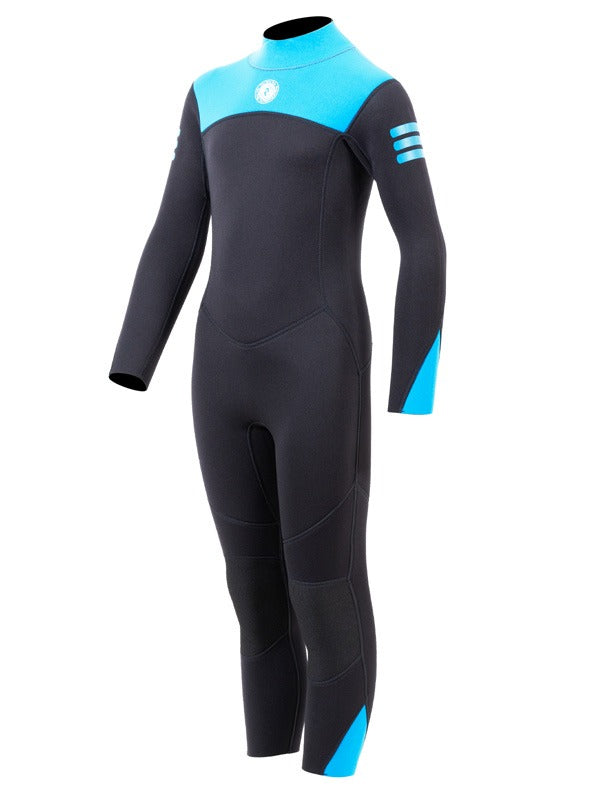 Two Bare Feet Glider 2.5mm Full Length Junior Wetsuit (Light Blue)