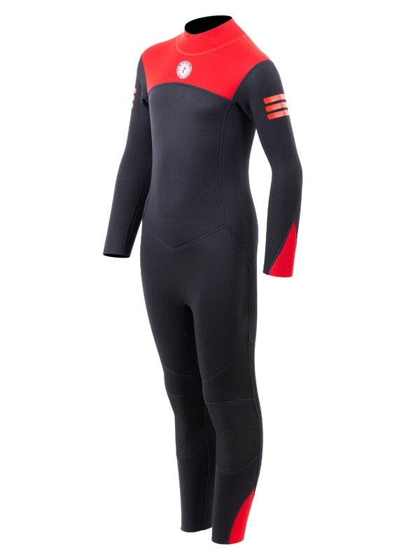 Two Bare Feet Glider 2.5mm Full Length Junior Wetsuit (Red)