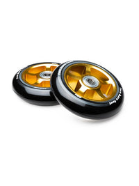 TBF Alloy Series Scooter Wheels - 5 Star (Gold Pair 2 x Wheels)