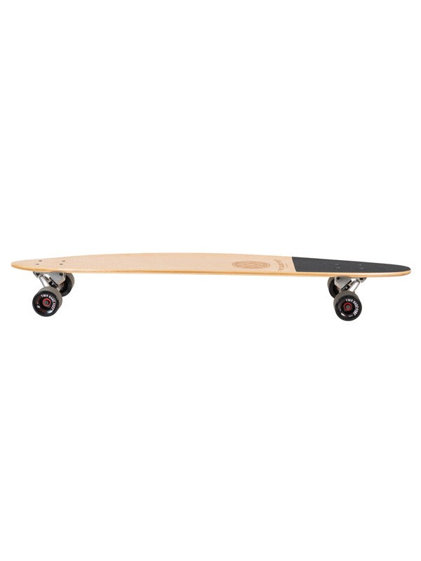 Two Bare Feet Granada 42in Canadian Maple Longboard Skateboard Complete (Black Wheels)