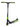 Two Bare Feet Chaos Stunt Scooter (Black/Lime)