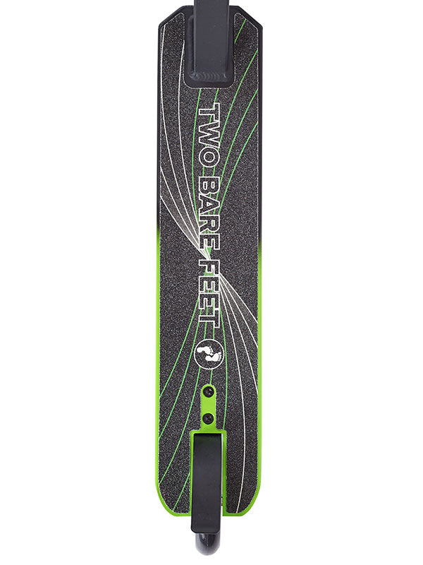 Two Bare Feet Chaos Stunt Scooter (Black/Lime)