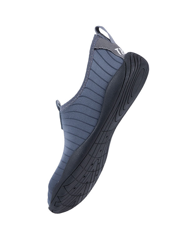 Two Bare Feet Slip On Adults Aqua Shoes (Grey)