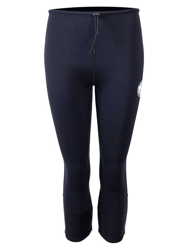 Two Bare Feet Womens Harmony 3mm Capri Wetsuit Pants (Black)