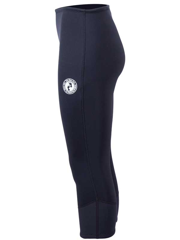 Two Bare Feet Womens Harmony 3mm Capri Wetsuit Pants (Black)
