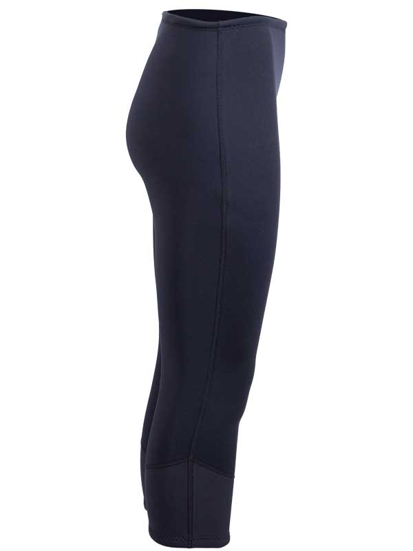 Two Bare Feet Womens Harmony 3mm Capri Wetsuit Pants (Black)