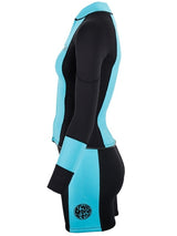 Two Bare Feet Harmony 3mm Jacket & Shorts Set (Black/Mint)