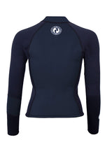 Two Bare Feet Womens Harmony 3mm Long Sleeve Wetsuit Jacket (Black)