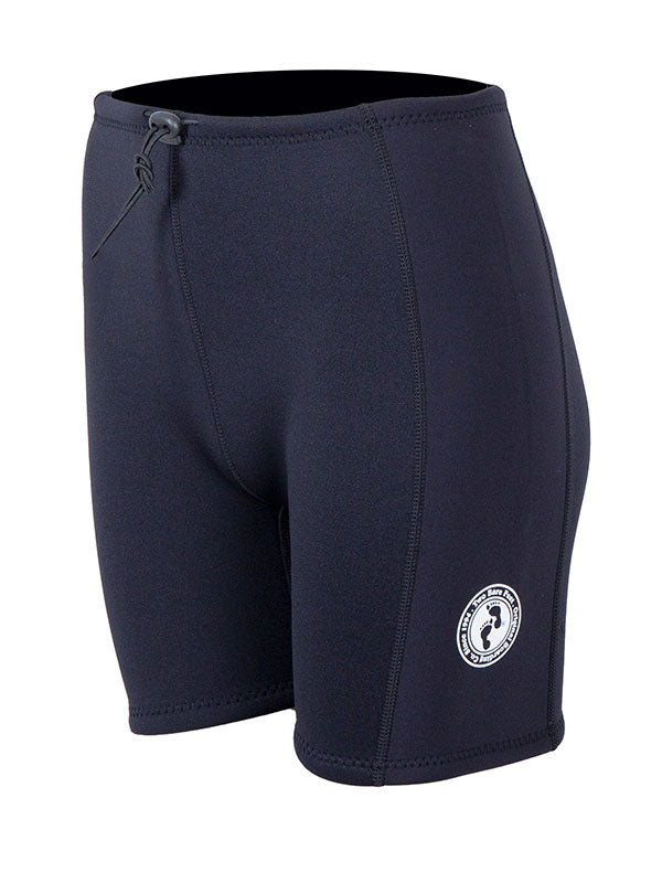 Two Bare Feet Womens Harmony 3mm Wetsuit Shorts (Black)