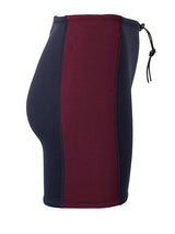 Two Bare Feet Womens Harmony 3mm Wetsuit Shorts (Black/Burgundy)