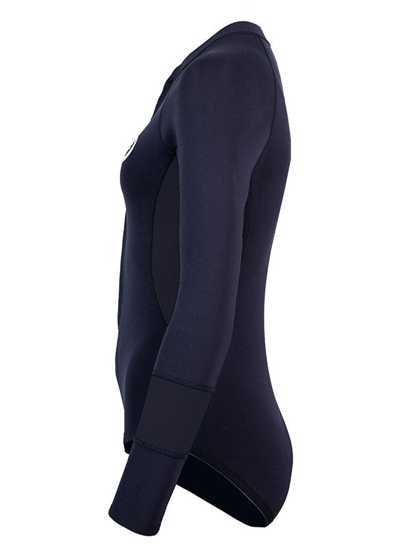 Two Bare Feet Harmony 2mm Superstretch Neoprene Womens One Piece (Black)