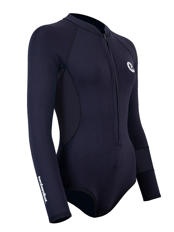 Two Bare Feet Harmony 2mm Superstretch Neoprene Womens One Piece (Black)