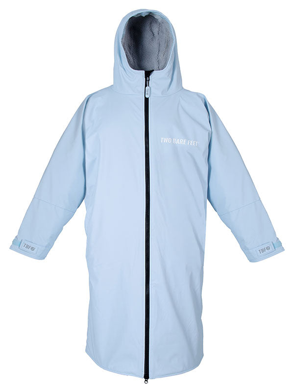 Elemental Waterproof Lightweight Slimline Changing Robe (Ice Blue/Grey)