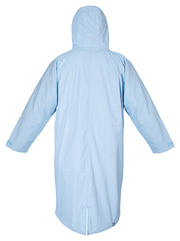 Kids Elemental Waterproof Lightweight Slimline Changing Robe (Ice Blue/Grey)