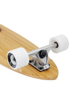 Two Bare Feet "The Chuck" 44in Bamboo Series Longboard Skateboard Complete (White Wheels)