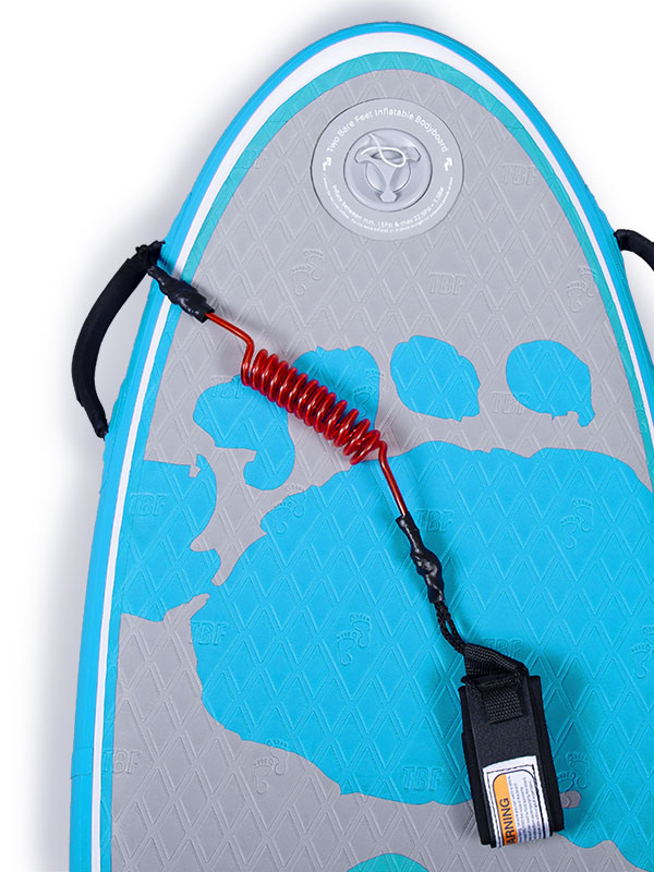 44" Surf Crew Inflatable Bodyboard - Double Pack (Aqua)