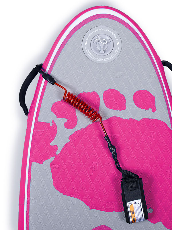 44" Surf Crew Inflatable Bodyboard - Double Pack (Pink)