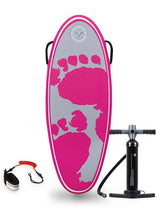 44" Surf Crew Inflatable Bodyboard - Basic Pack (Pink)