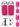 Two Bare Feet Boarding Co. 44" Inflatable Bodyboard Double Pack (Pink)