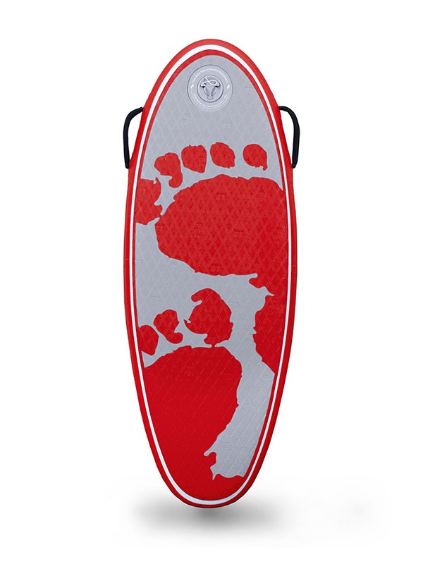 44" Surf Crew Inflatable Bodyboard - Board Only (Red)