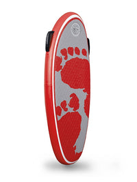 44" Surf Crew Inflatable Bodyboard - Starter Pack (Red)