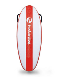 44" Surf Crew Inflatable Bodyboard - Starter Pack (Red)