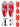 44" Surf Crew Inflatable Bodyboard - Double Pack (Red)