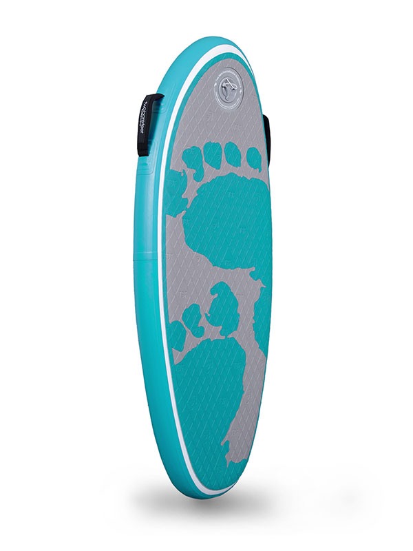44" Surf Crew Inflatable Bodyboard - Basic Pack (Teal)