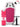 Two Bare Feet Boarding Co. 44" Inflatable Bodyboard - Starter Pack (Pink)