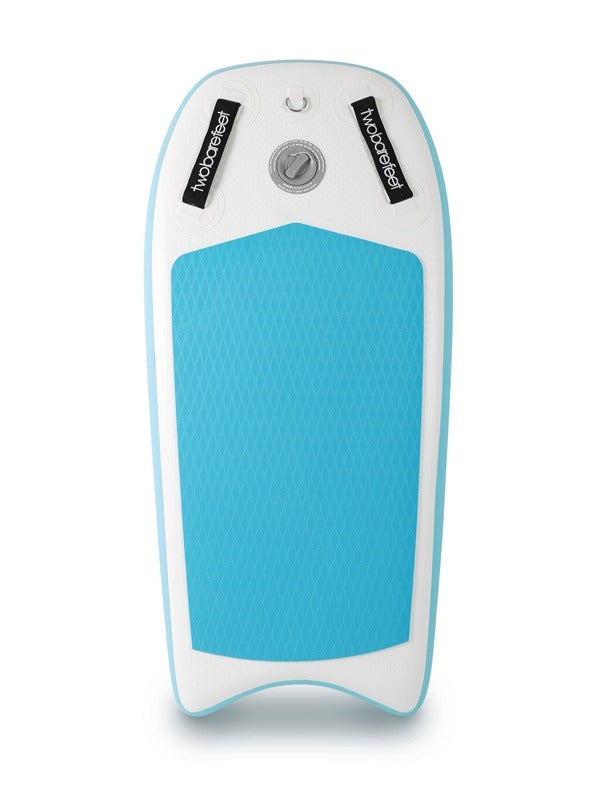 Two Bare Feet Boarding Co. 44" Inflatable Bodyboard - Board Only (Aqua)