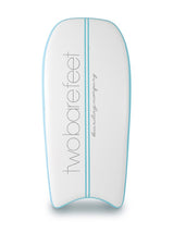 Two Bare Feet Boarding Co. 44" Inflatable Bodyboard - Basic Pack (Aqua)