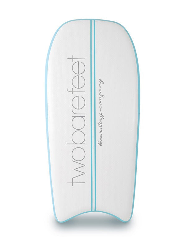 Two Bare Feet Boarding Co. 44" Inflatable Bodyboard - Basic Pack (Aqua)
