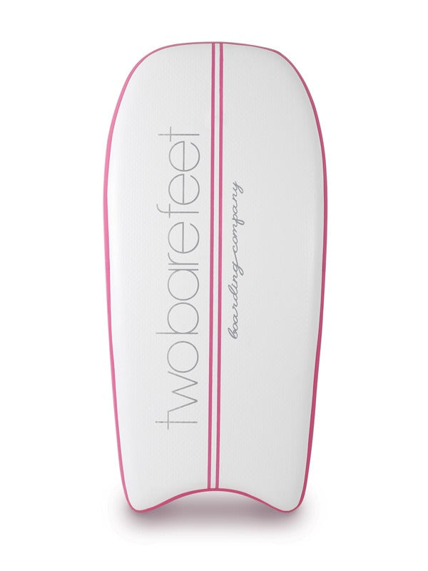 Two Bare Feet Boarding Co. 44" Inflatable Bodyboard - Basic Pack (Pink)