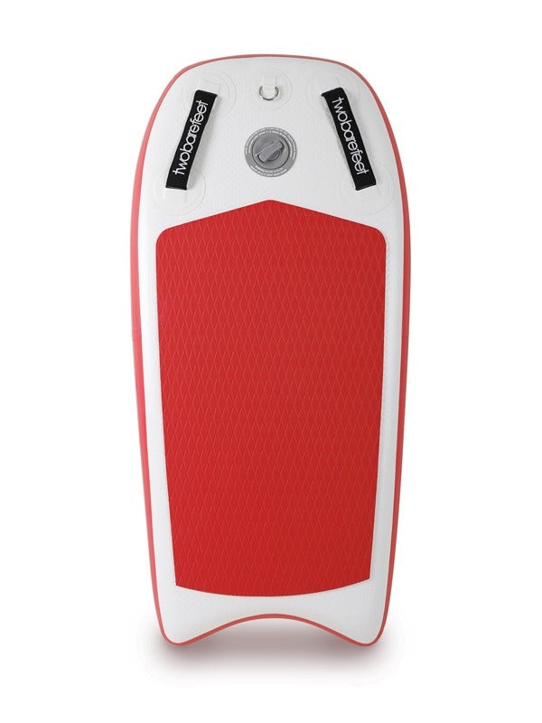 Two Bare Feet Boarding Co. 44" Inflatable Bodyboard - Board Only (Red)