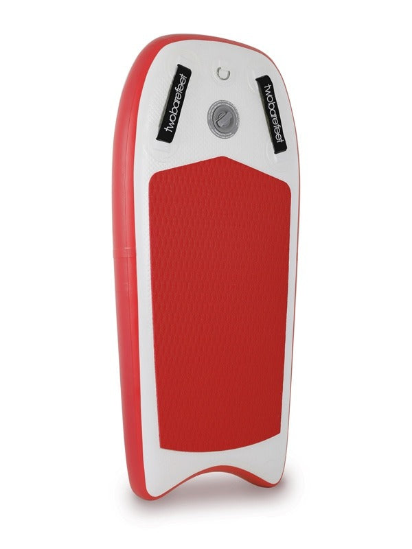Two Bare Feet Boarding Co. 44" Inflatable Bodyboard - Board Only (Red)
