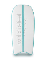 Two Bare Feet Boarding Co. 44" Inflatable Bodyboard - Starter Pack (Teal)