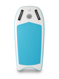 Two Bare Feet Boarding Co. 44" Inflatable Bodyboard Double Pack (Aqua)