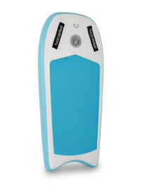 Two Bare Feet Boarding Co. 44" Inflatable Bodyboard Double Pack (Aqua)