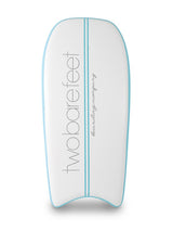 Two Bare Feet Boarding Co. 44" Inflatable Bodyboard Double Pack (Aqua)
