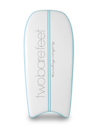 Two Bare Feet Boarding Co. 44" Inflatable Bodyboard Double Pack (Aqua)